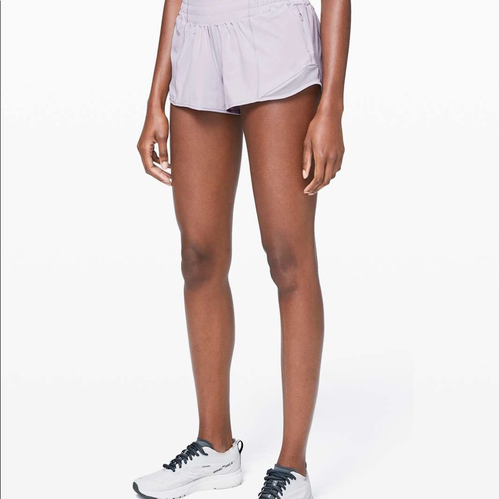 Lilac Lululemon Hotty Hot Short